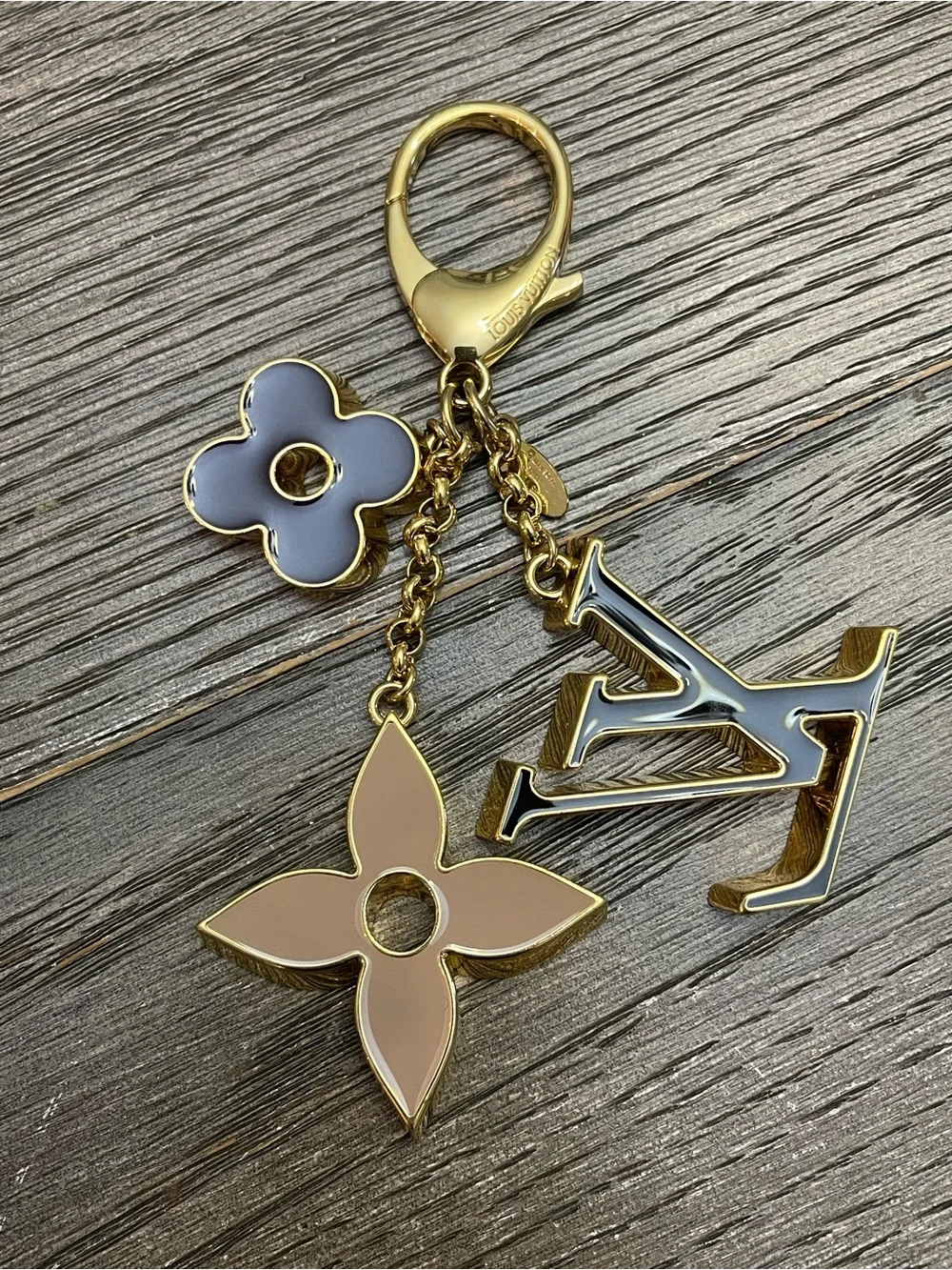 Louis Vuitton Fleur D Monogram Bag Charm